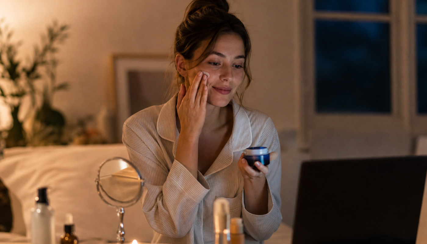 Les rituels beauté du soir font-ils vendre plus sur le web ?